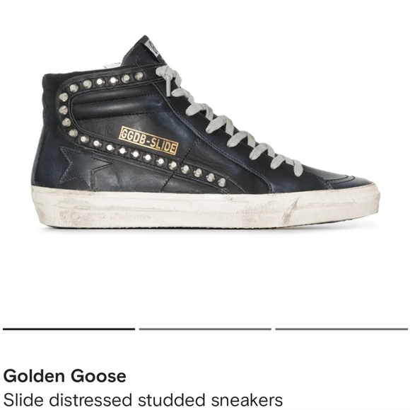 Golden Goose Shoes - Golden Goose SLIDE Stud Detail Size 37